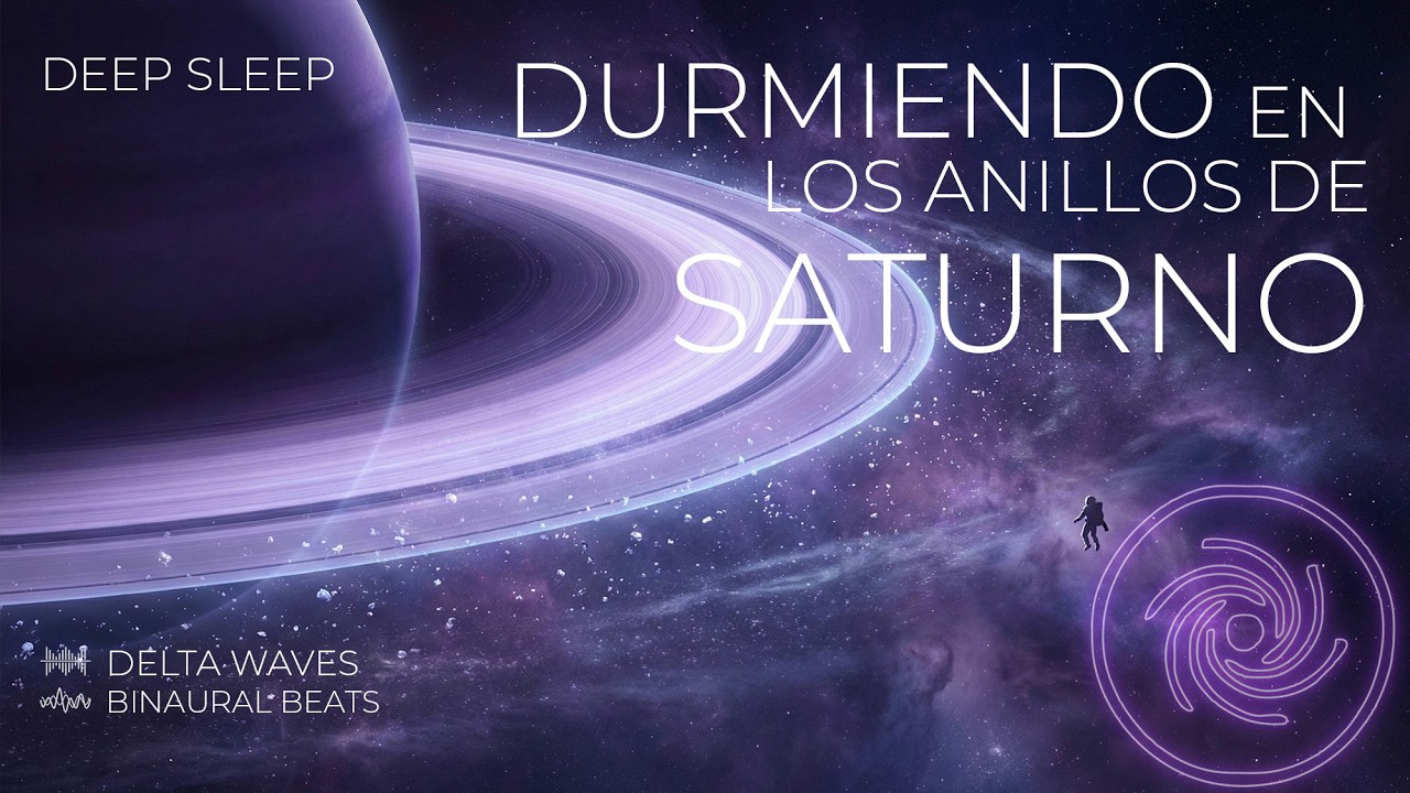 Flotando en los Anillos de Saturno: Visualización para Dormir Profundamente (4K) - Lunaris