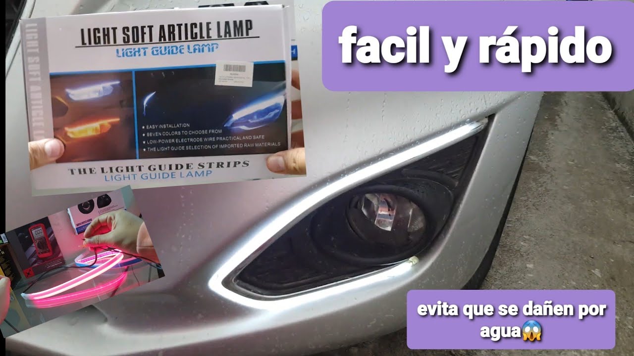 como hacer que nuestra tiras LED  drl secuencial duren mas tiempo en español.