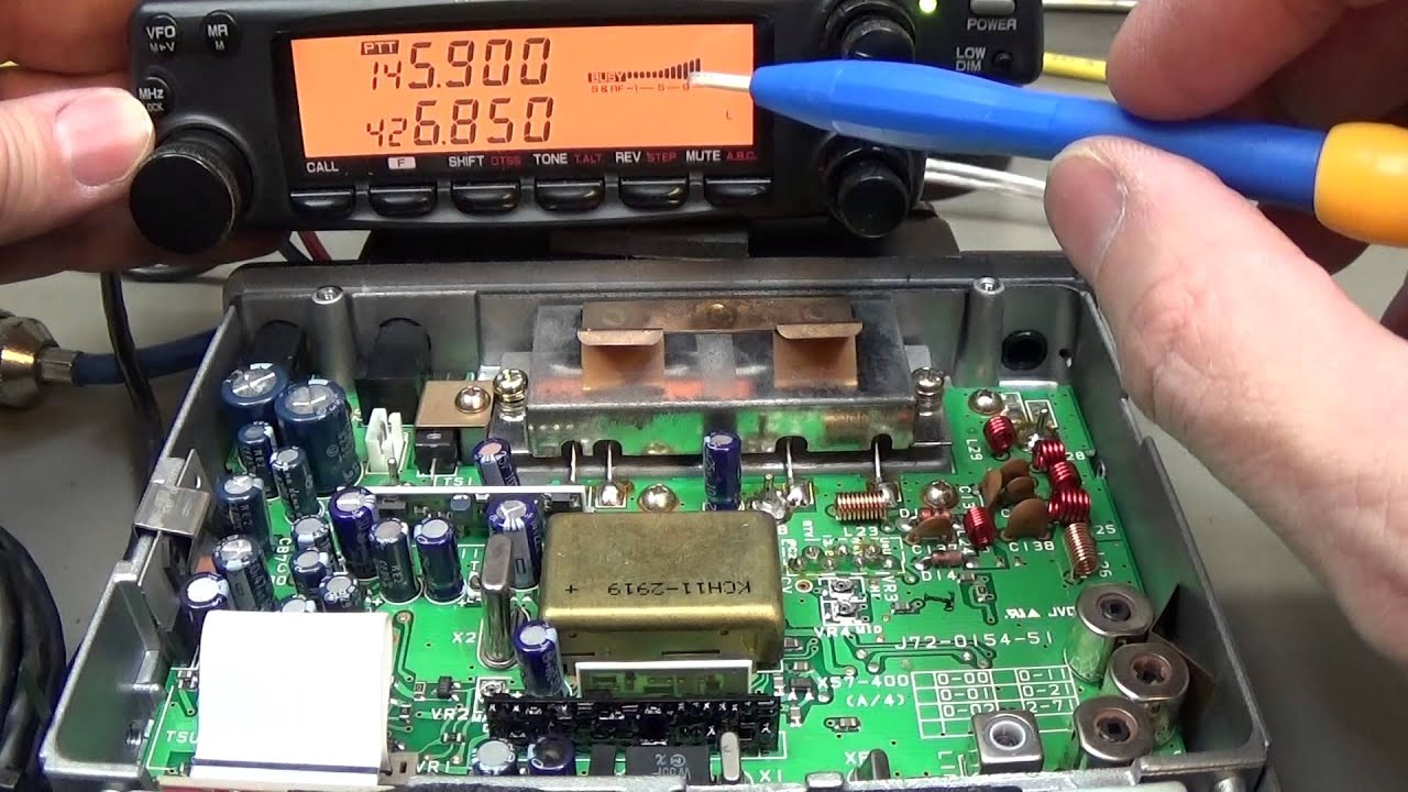 #38 Radio repair: Troubleshooting a Kenwood TM-732 with no TX power
