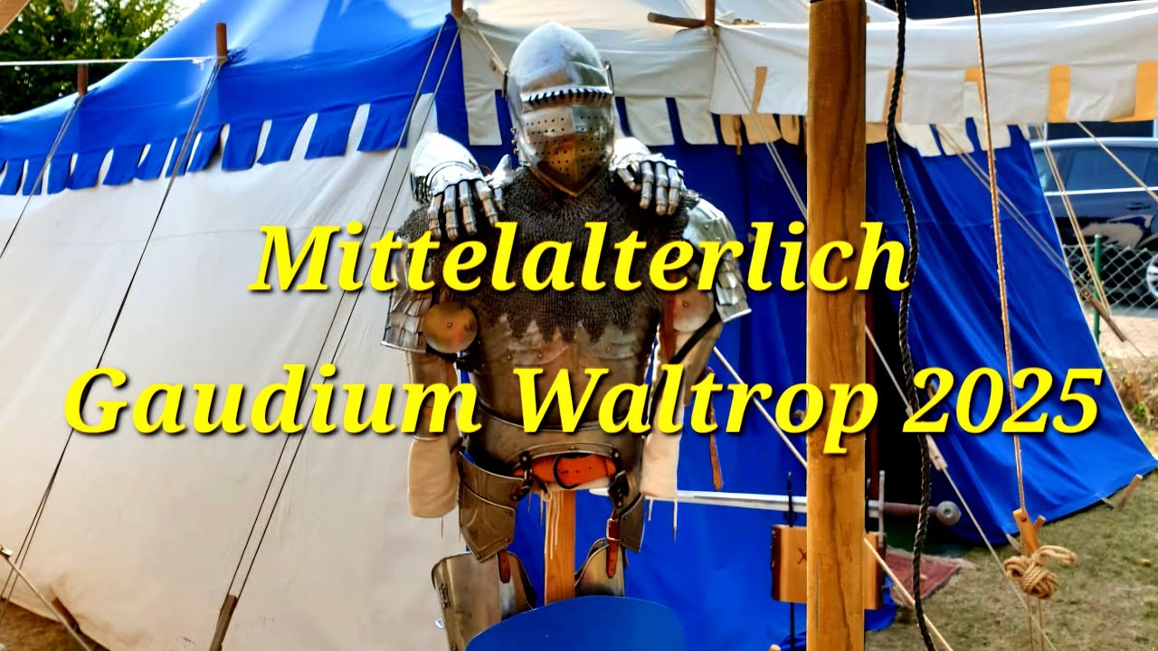 Vlog #8 - Mittelalterlich Gaudium Waltrop 2025 - Wir zeigen euch unser Hobby "Reenactment"