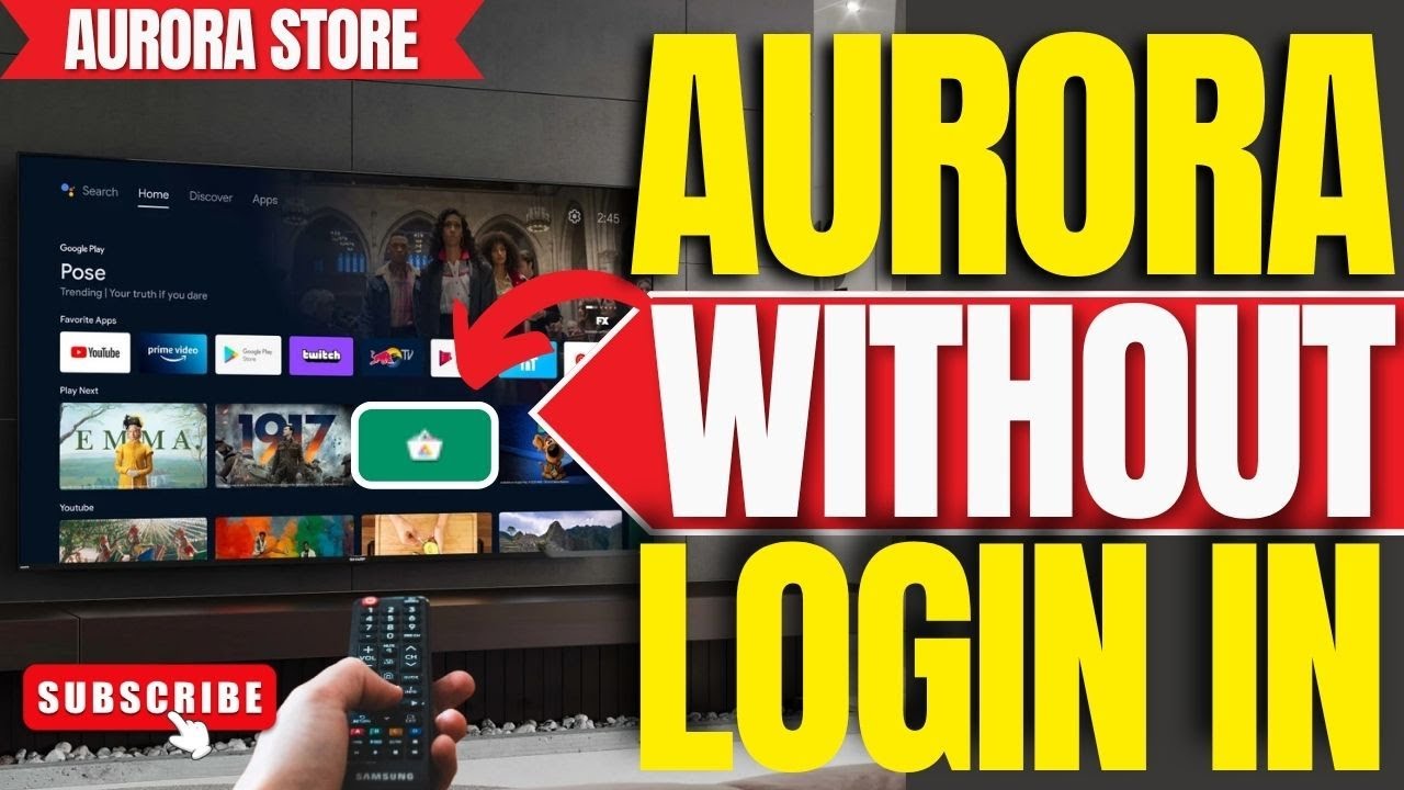 Как использовать Aurora Store на любом Android TV без учетной записи Google (очень просто)
