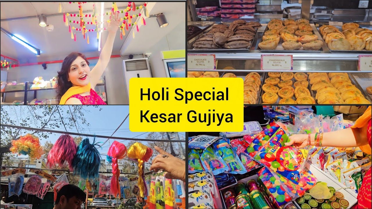 Holi Special Vlog | Kesar Gujiya on Holi | Happy Holi 