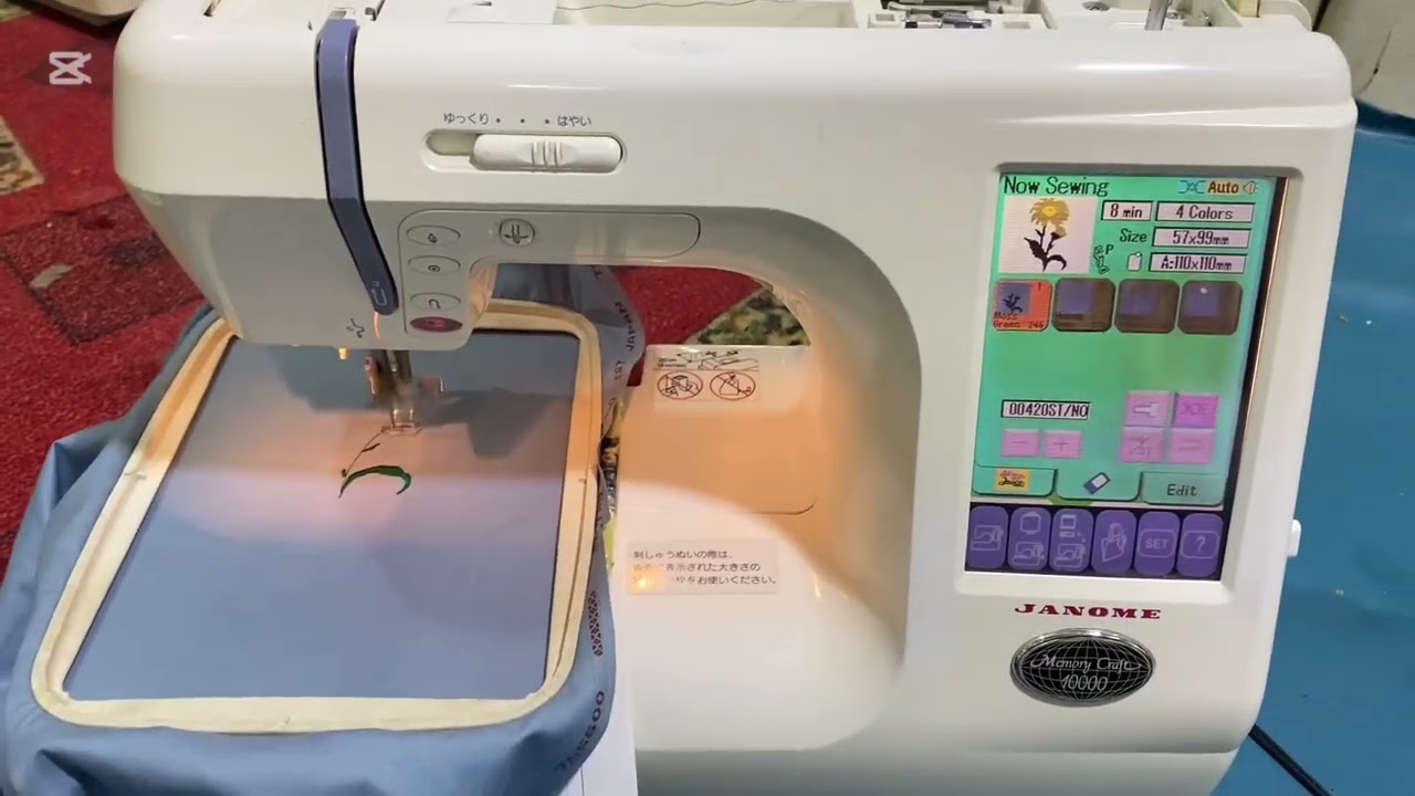janome memory craft 10000 model available home delivery