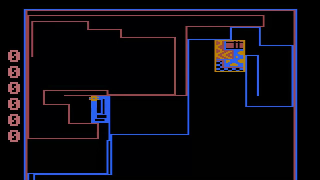 ATARI 8BIT XL XE LIGHT CYCLES A Guillaume January Visionaire Software 1993 400 800 600 1200 1400 145