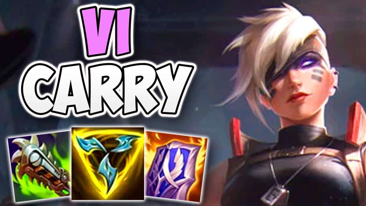 INCREDIBLE CHALLENGER JUNGLER CARRIES WITH VI | CHALLENGER VI JUNGLE GAMEPLAY | Patch 11.22 S11