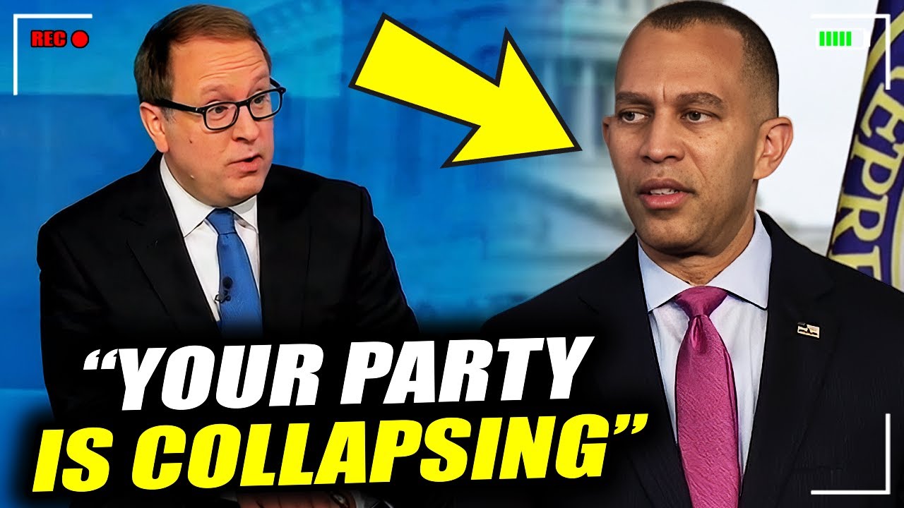 Хаким Джеффрис рухнул, когда ABC разоблачила крах демократов.