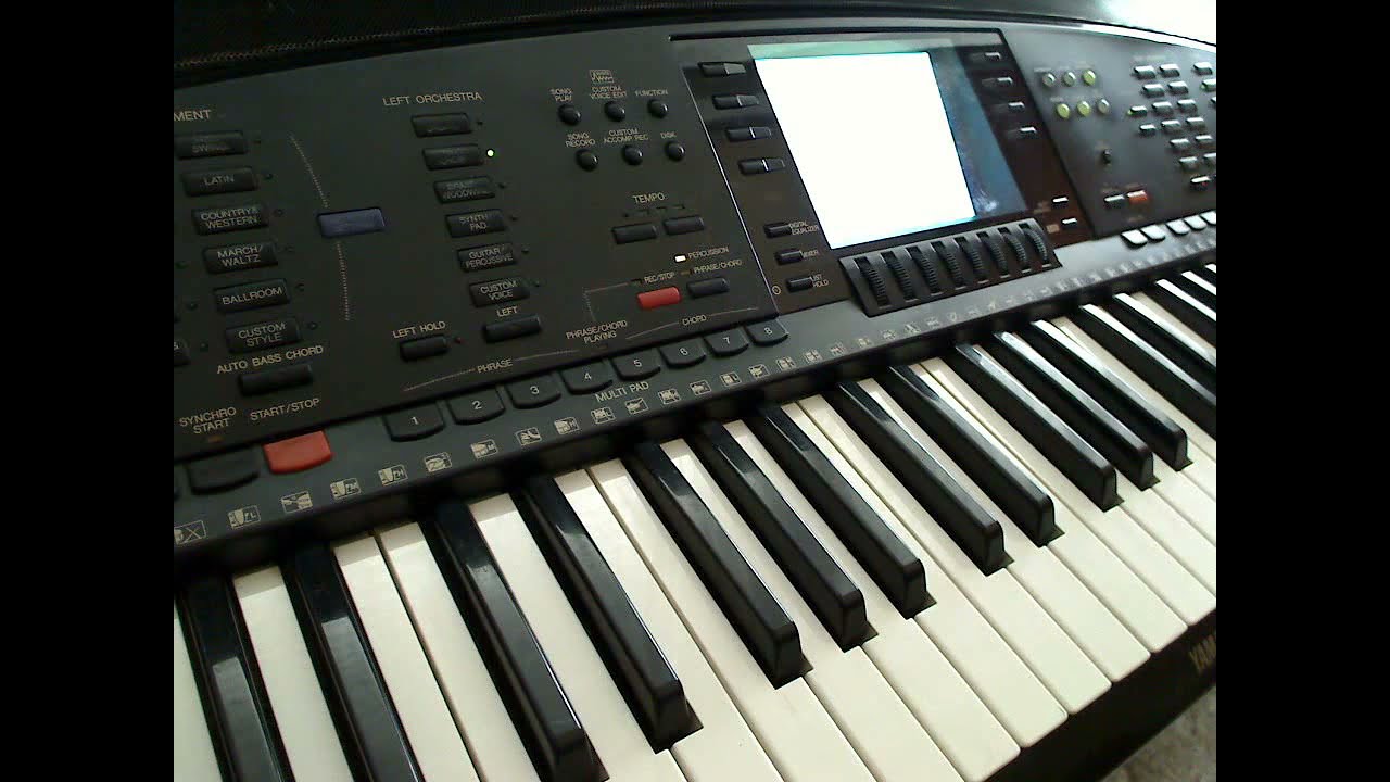 YAMAHA PSR 7000 (DEMO songs) HiQ sound