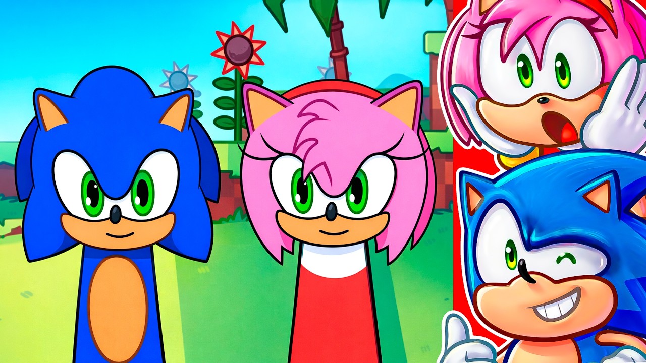 SONIC e AMY VIRARAM SPRUNKIS!