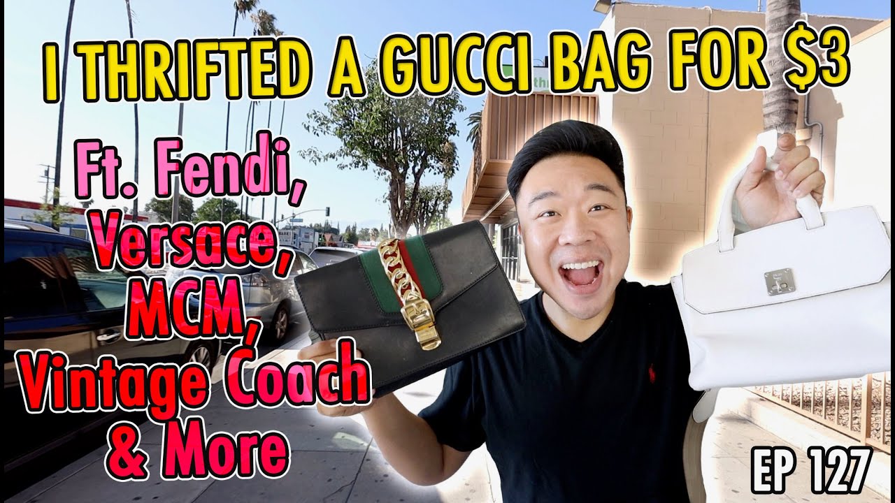 I Thrifted a Gucci Bag for $3!! Trip to the Thrift Ep 127