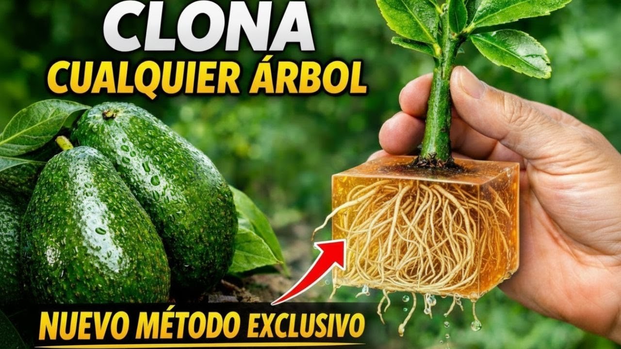 EL NUEVO MÉTODO: CLONA CUALQUIER ÁRBOL EN CASA