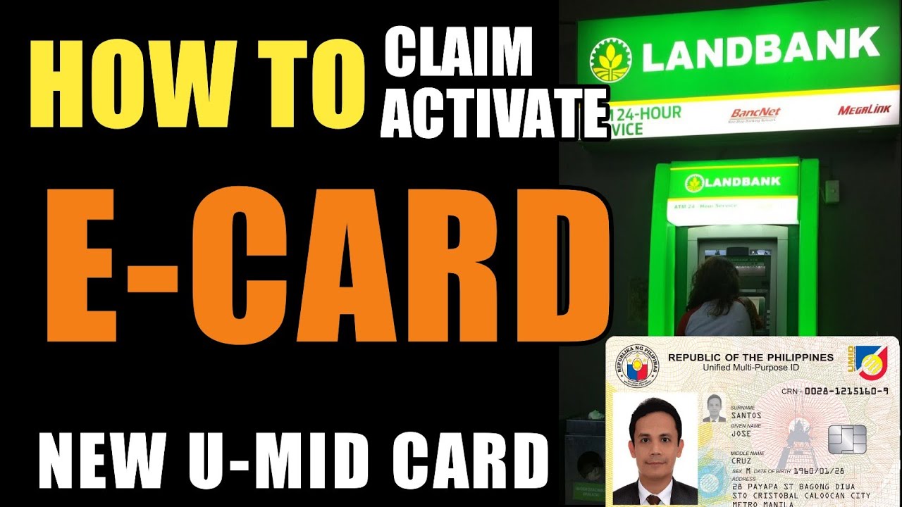 HOW to CLAIM & ACTIVATE NEW U-MID E-CARD from LANDBANK? WHAT to PREPARE, FORGOT PIN? Ser Sam TV
