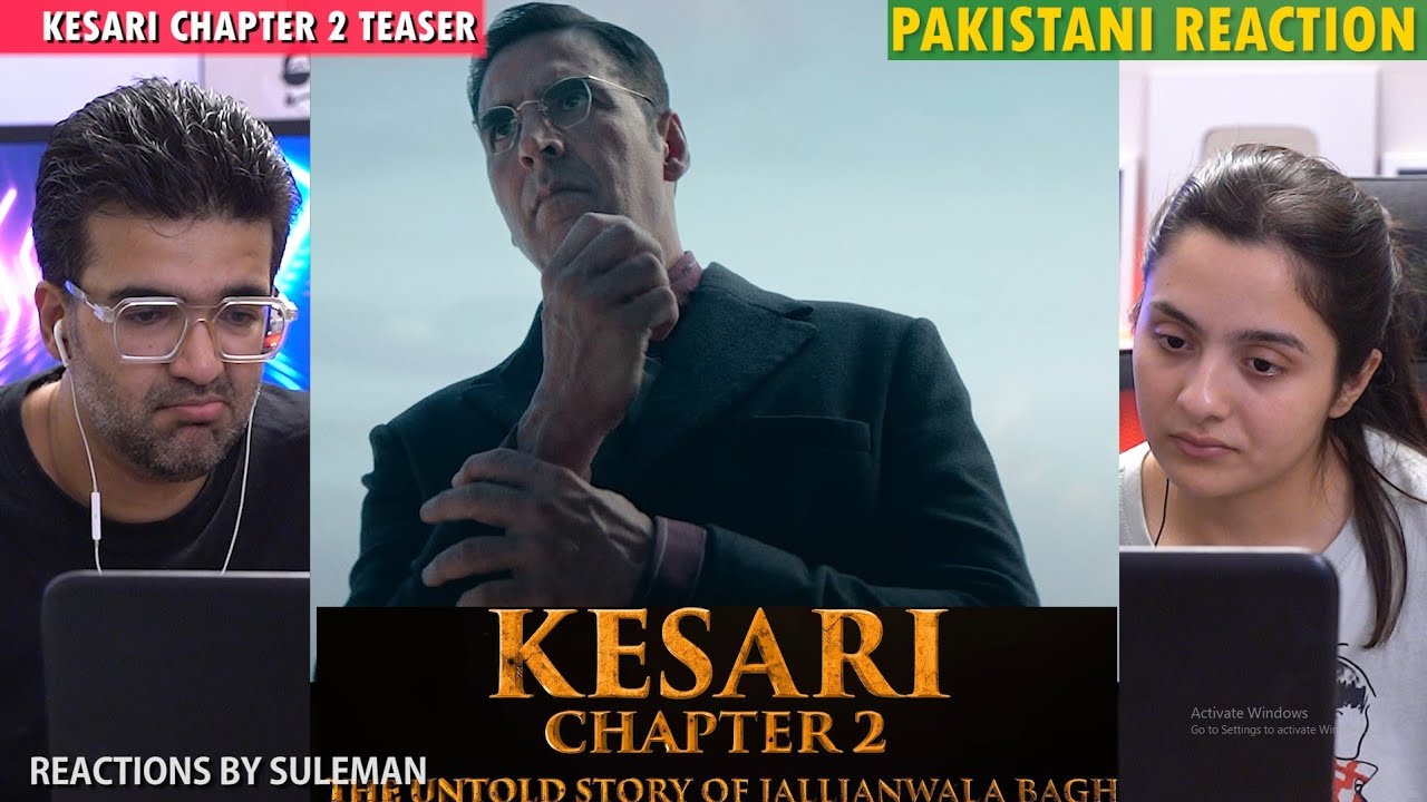 Pakistani Couple Reacts To Kesari Chapter 2 Teaser | Akshay Kumar | R. Madhavan | Ananya Panday