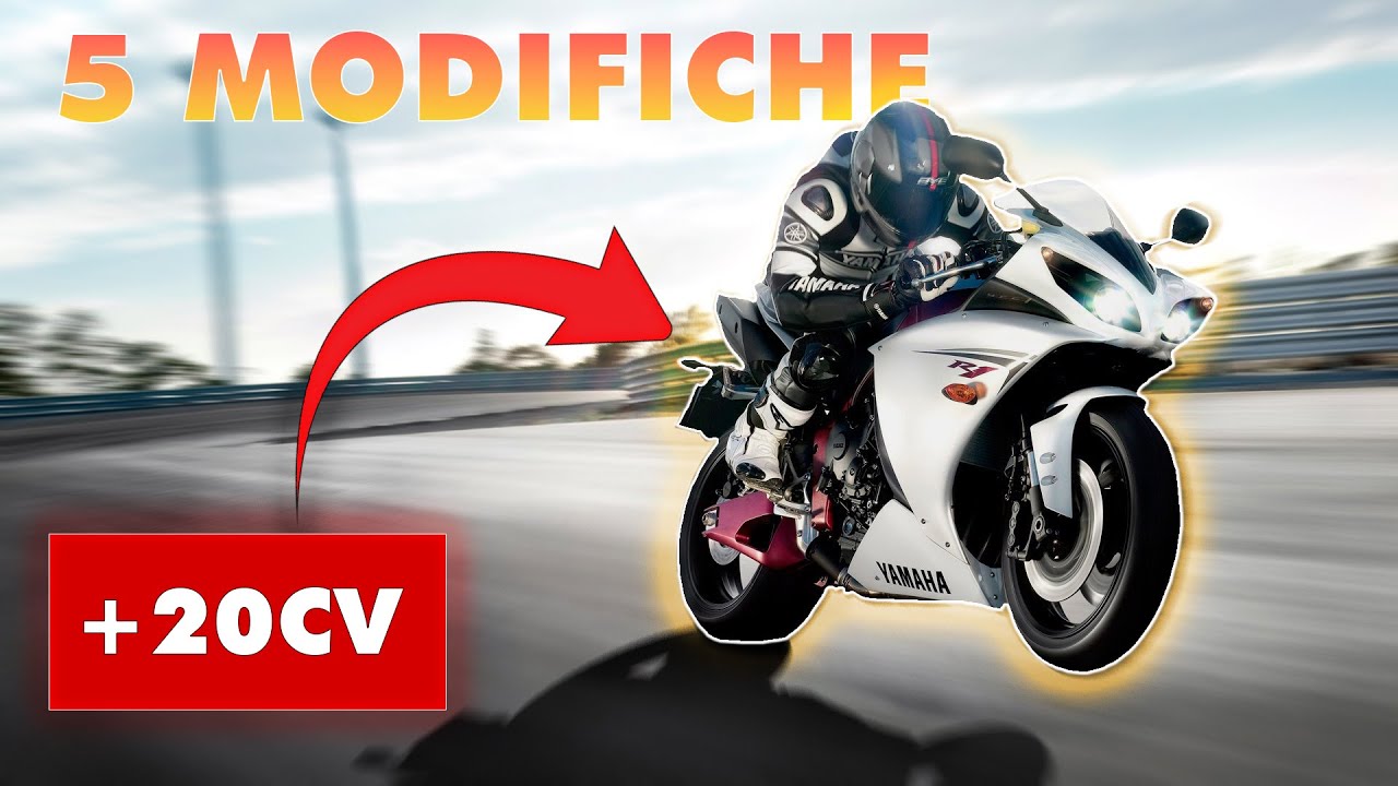 LE 5 MODIFICHE CHE FANNO DAVVERO LA DIFFERENZA SU UNA MOTO!