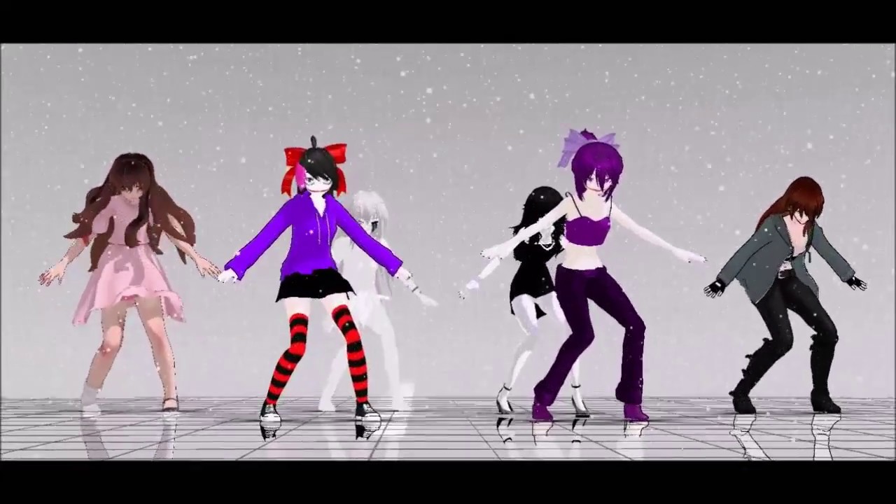 [MMD] Creepypastas - Monster Dance