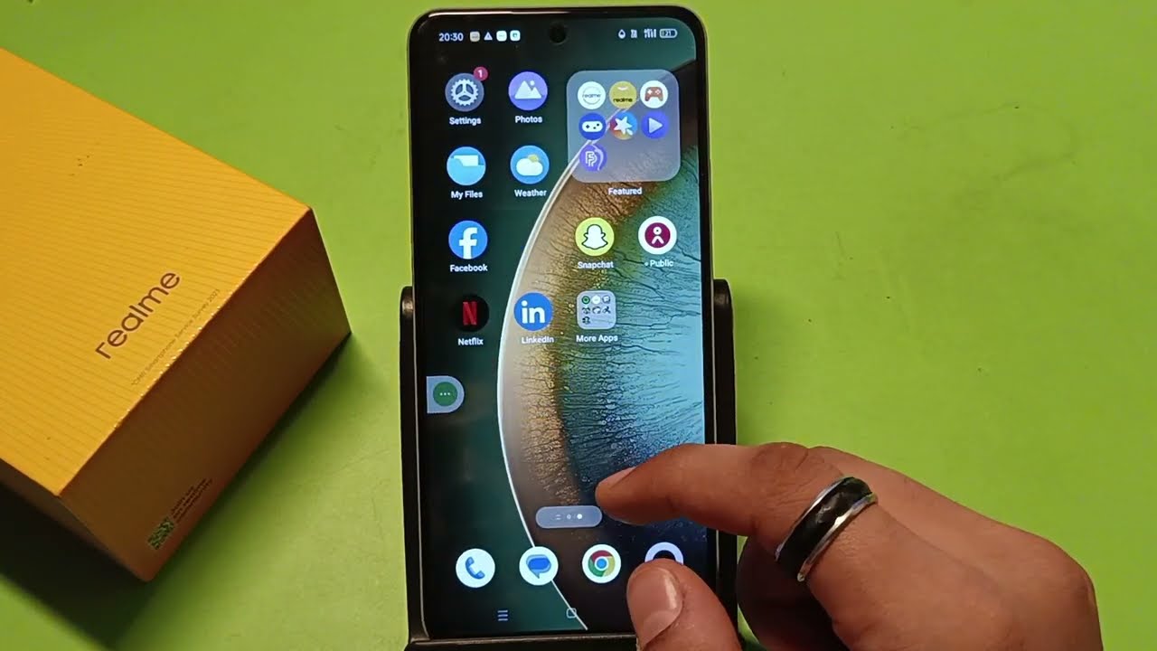 Realme C71: How To Switch 5G Network?