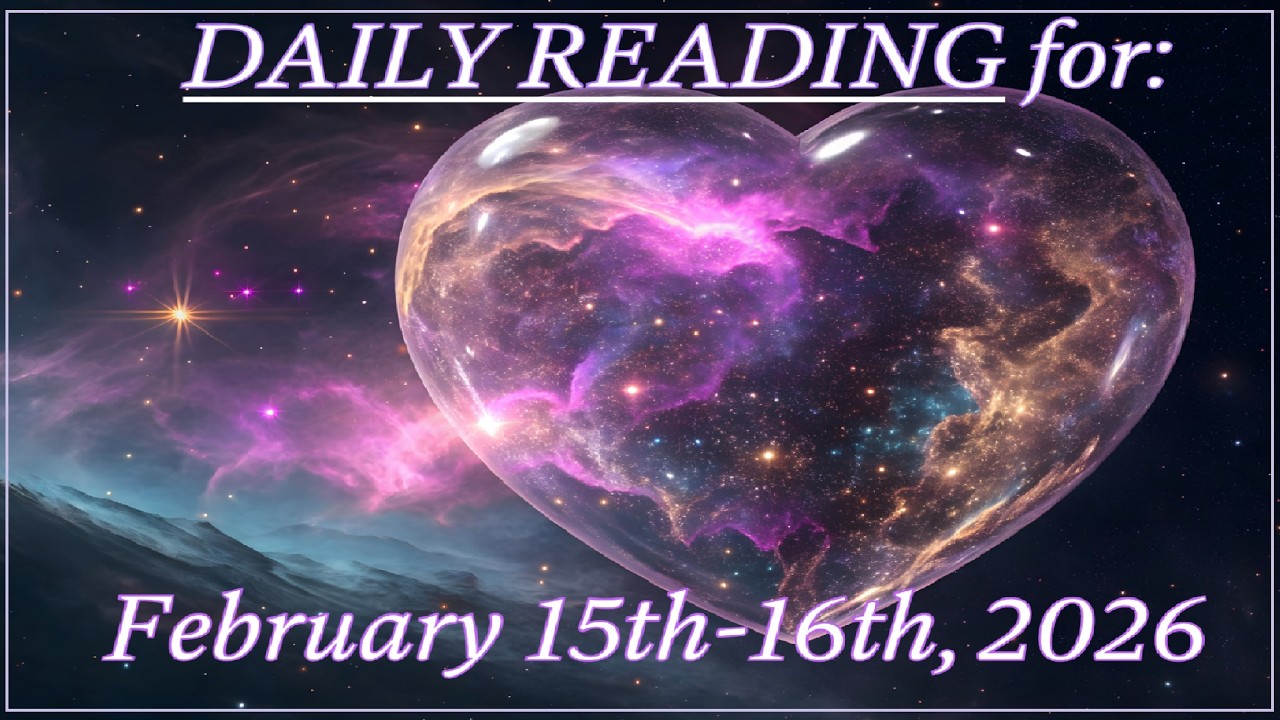 FEBRUARY 15th-16th, 2026  (DAILY READING!) - ( STEPPING TOWARDS ONES' DESTINY; WITH CONFIDENCE! )