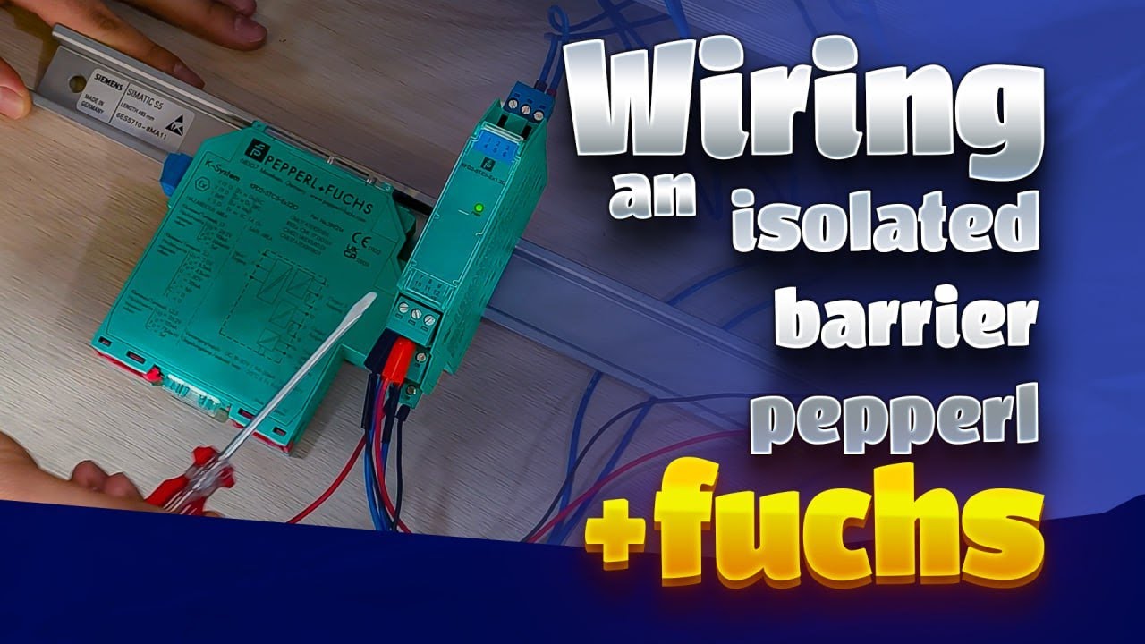 Wiring an isolated barrier pepperl + fuchs