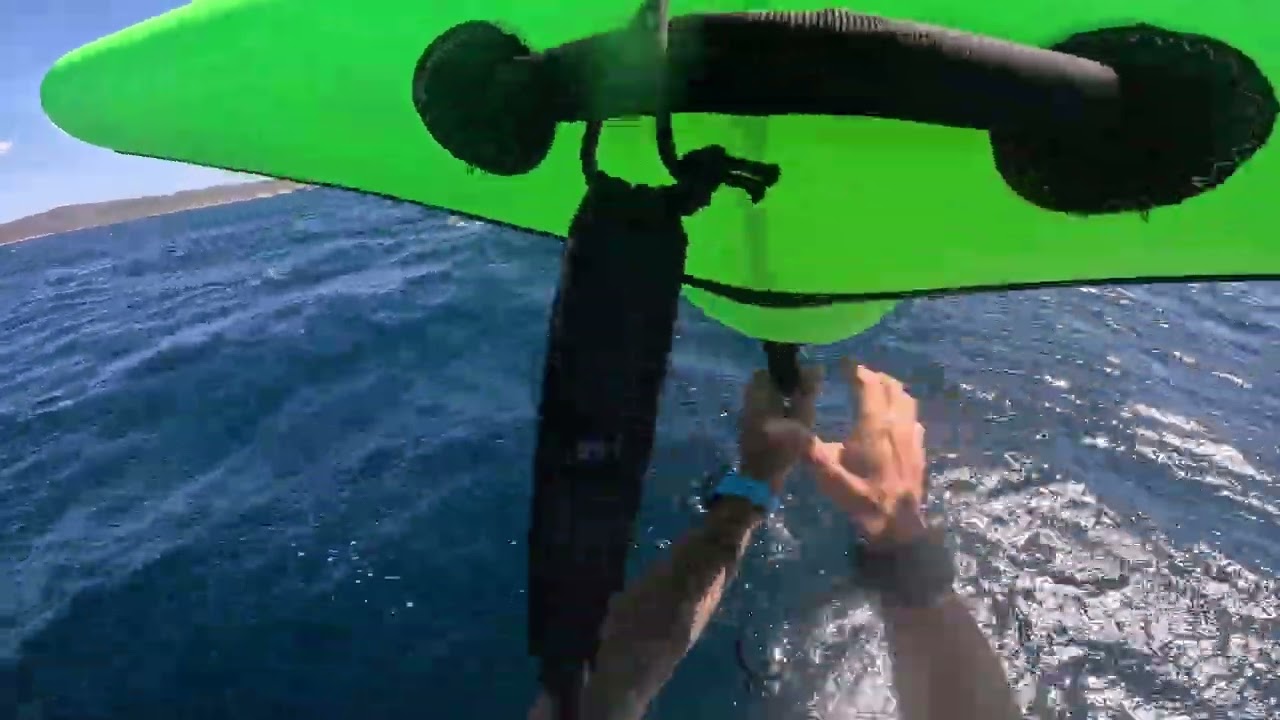 Wingfoil DH à la Tonnara 