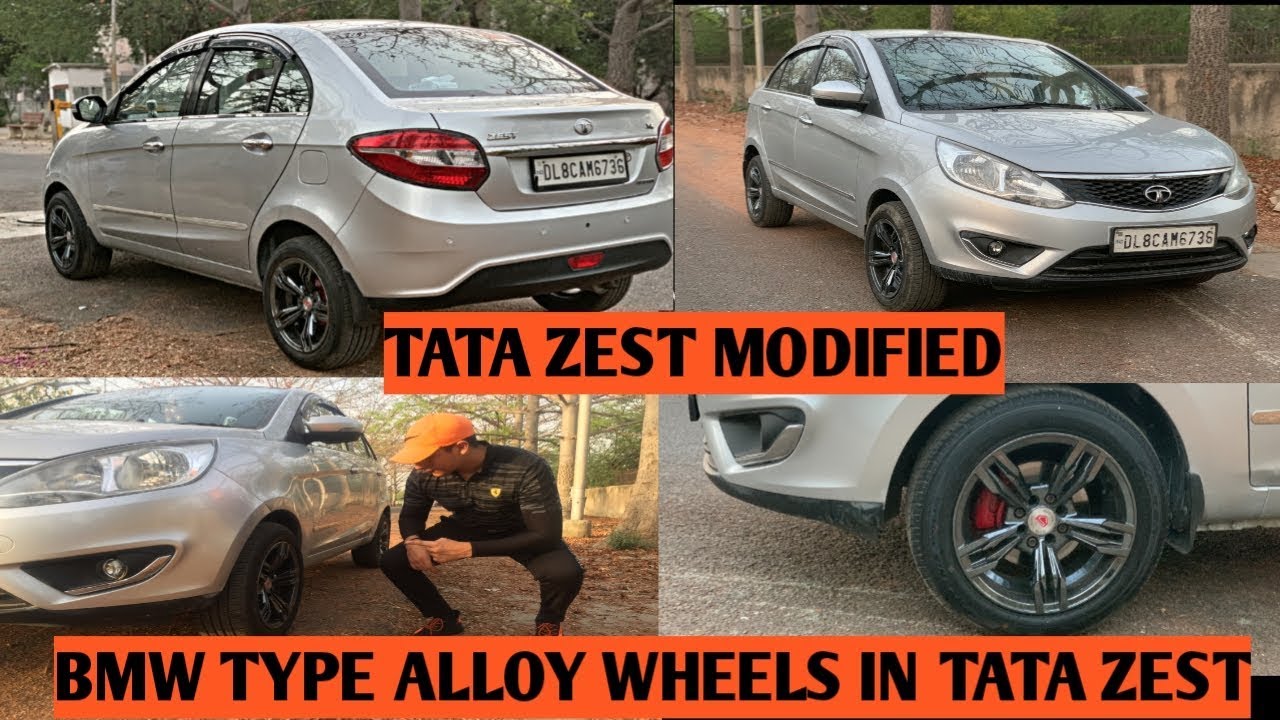 Tata Zest modified | Zest modifications | Karol Bagh Alloys market | Modified Tata Zest