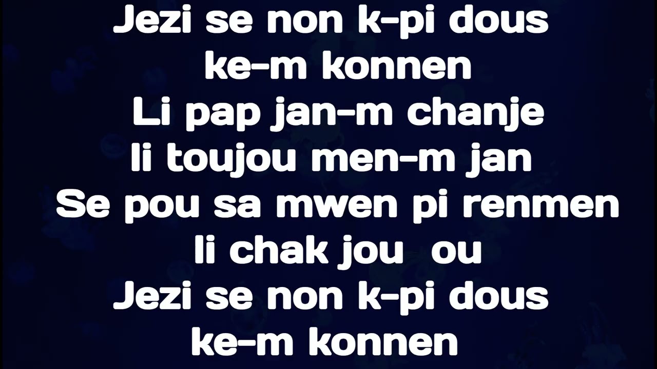 🎶🙌Jezi se non k-pi dous ke-m konnen 🙌✨#kodekris  #mizikkretyen #corpsdechrist