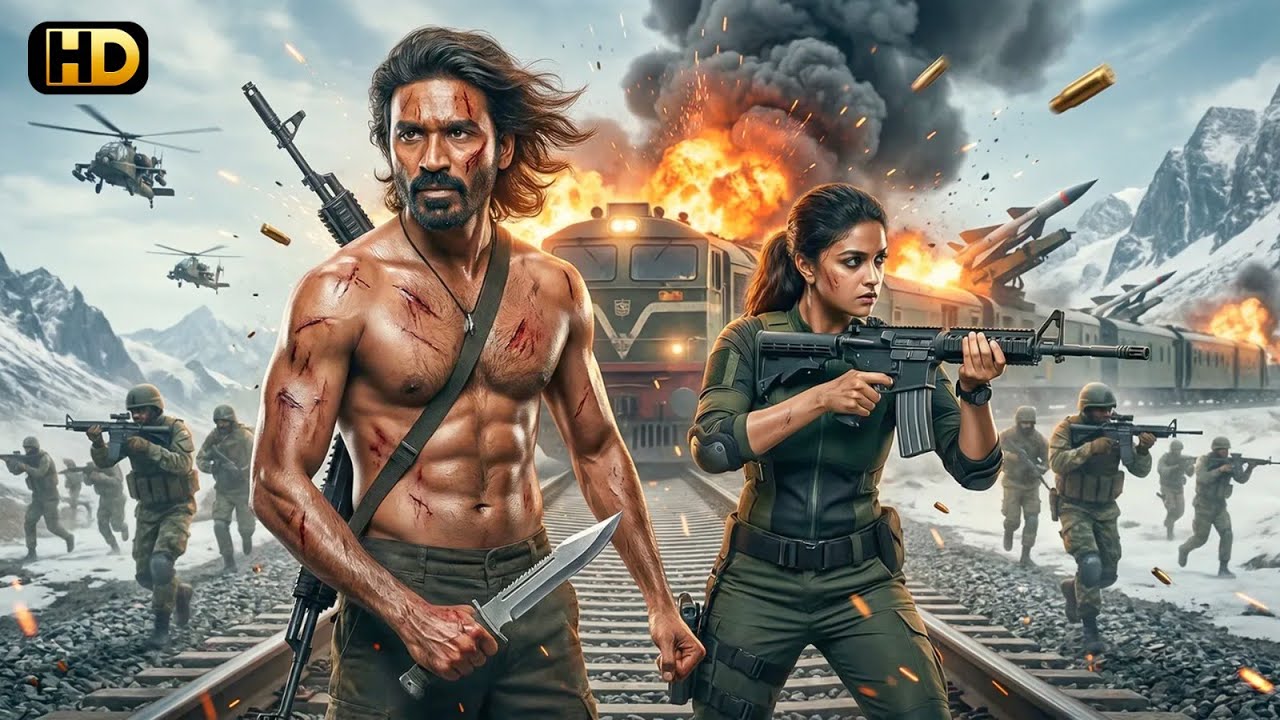 New Release SOUTH THRILLER ACTION KHILADI Hindi Dubbed Movie 4K | Dhanush, Keerthy Suresh |  