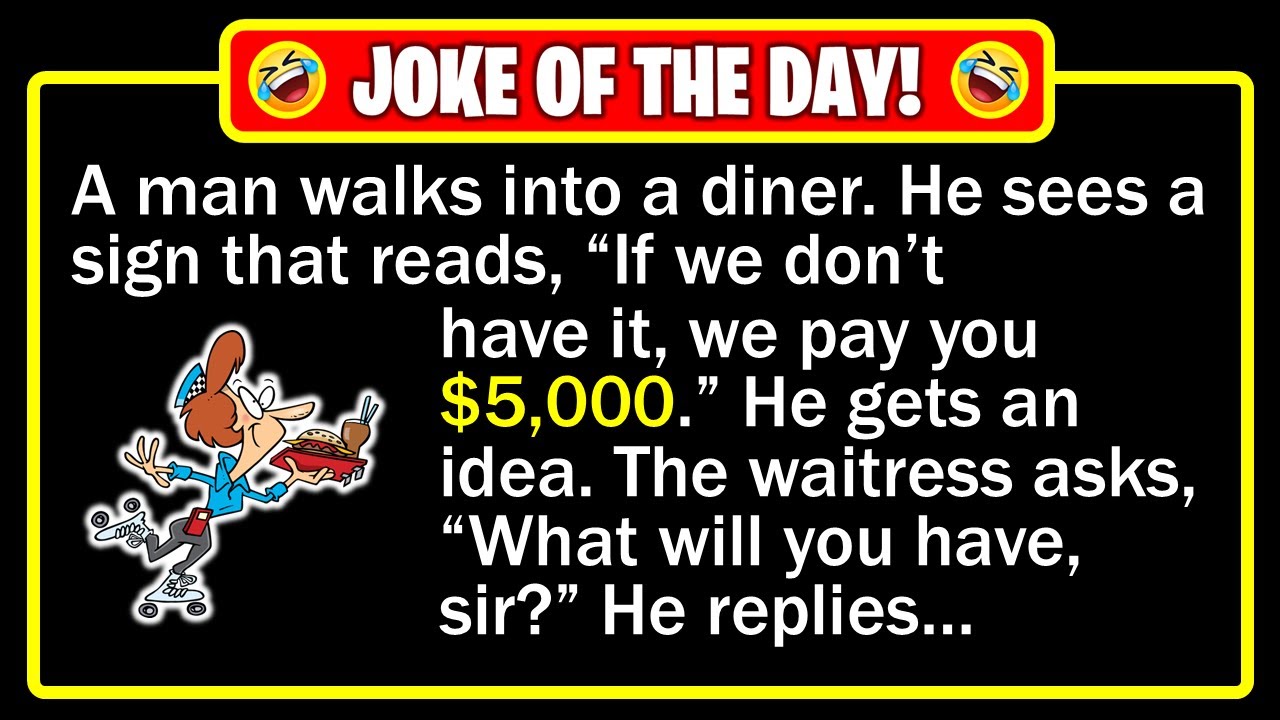 🤣 BEST JOKE OF THE DAY! - A $5,000 promise leads to a shocking twist... | Funny Dad Jokes