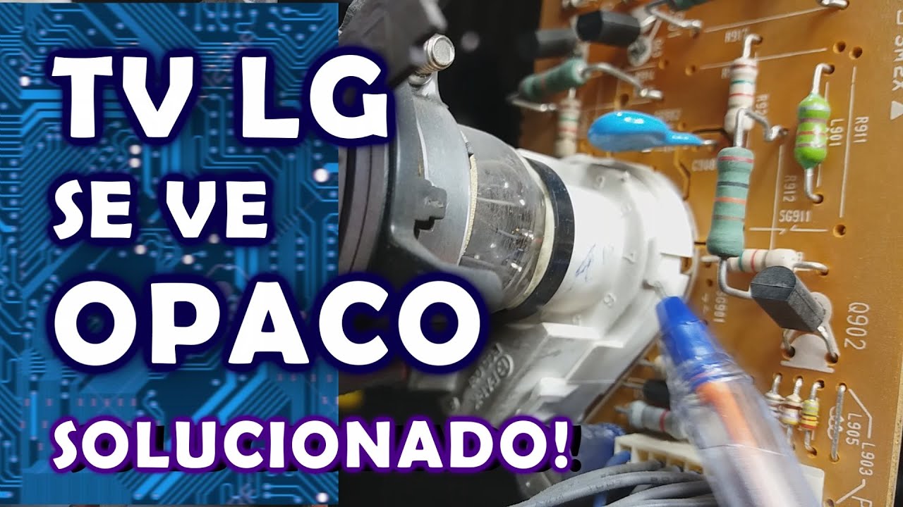 Tv LG RP20CB20A Se ve Opaco