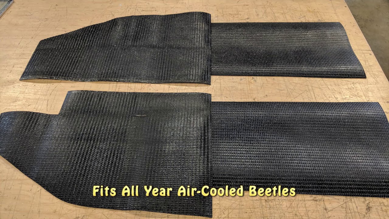 Classic VW BuGs 4 Piece Floor Pan Beetle Sound Insulation Kit