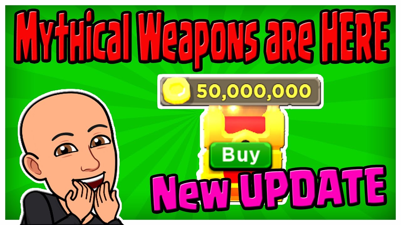 NEW UPDATE!!!  Mythical Weapons are HERE!!! | Giant Simulator