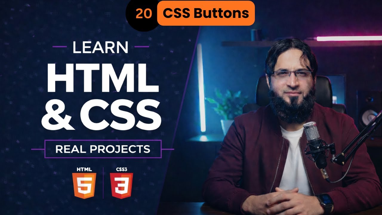 CSS Buttons #htmlcsstutorial