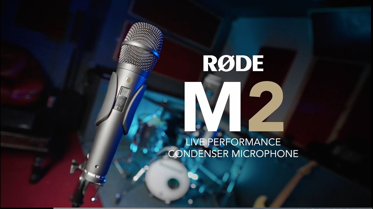 RØDE M2 Handheld Condenser - for pristine, versatile live sound