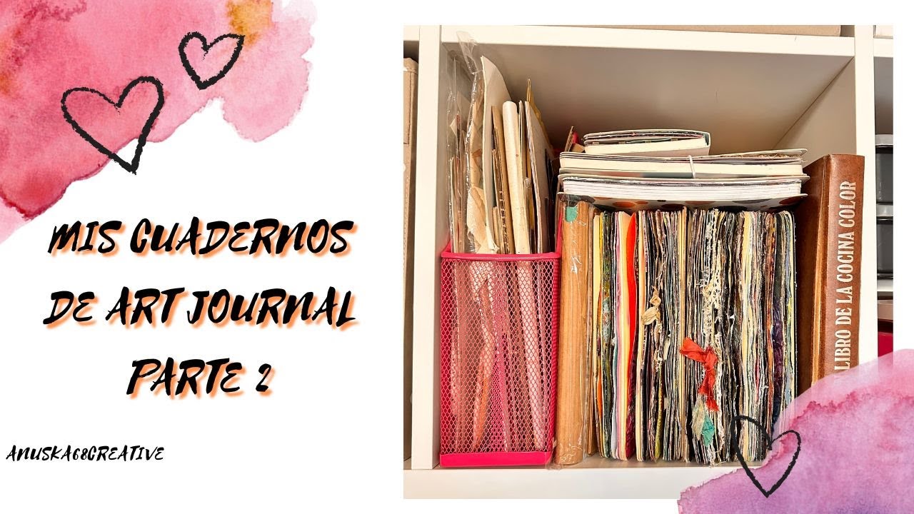 MIS CUADERNOS DE ART JOURNAL (parte 2) PROS Y CONTRAS de los que uso actualmente