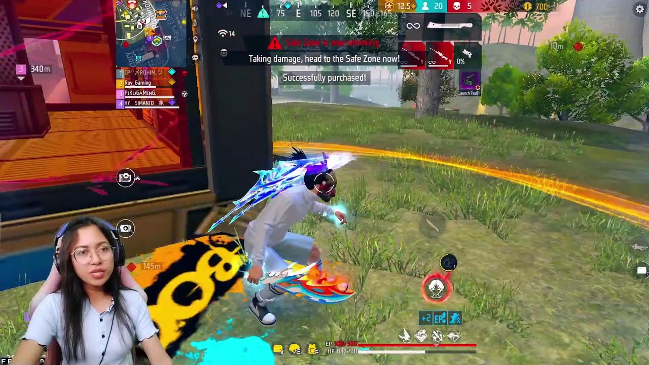 🔴 FREE FIRE LIVE | INSANE Rank Push 😈 | Road To GrandMaster | 20 Kill Challenge #roygaming