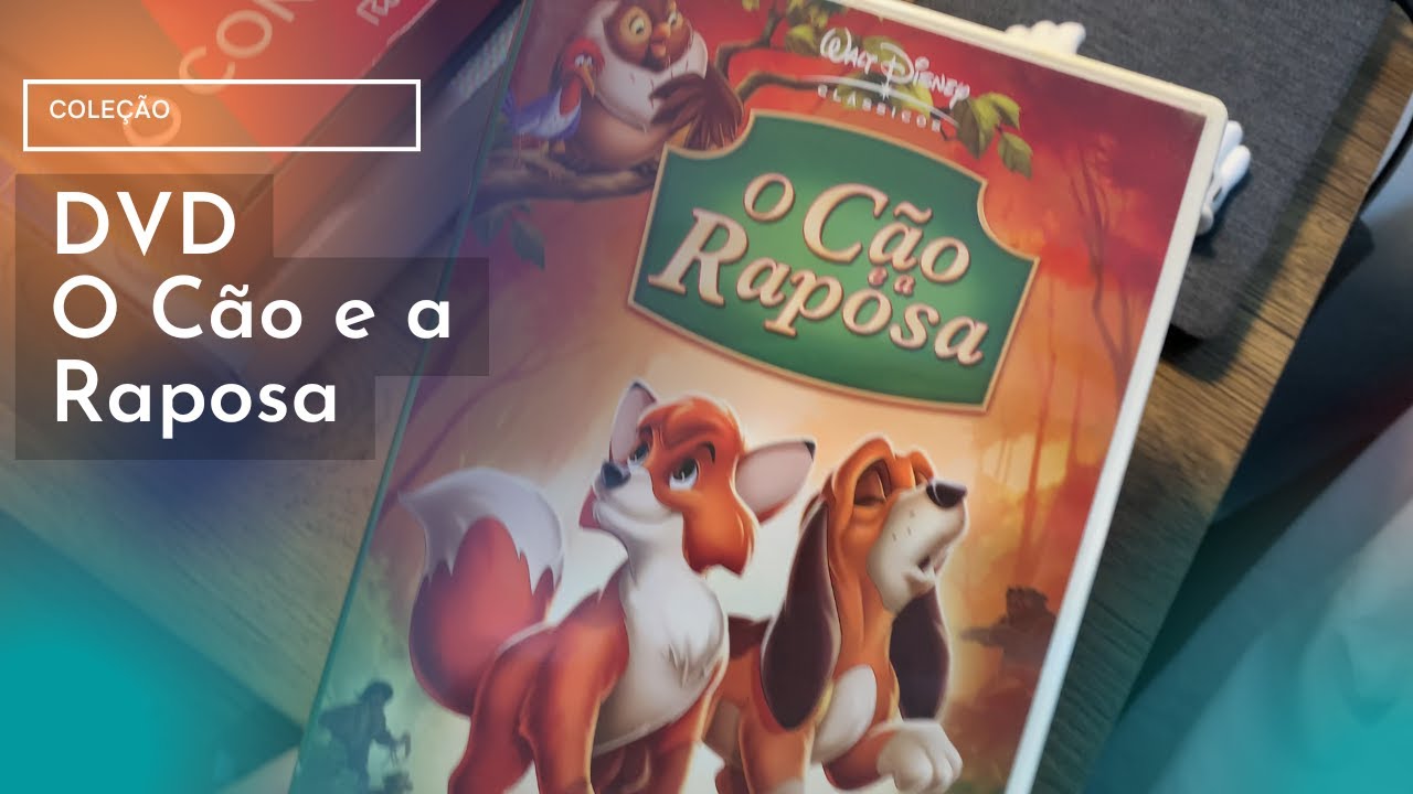 DVD O Cão e a Raposa - Disney