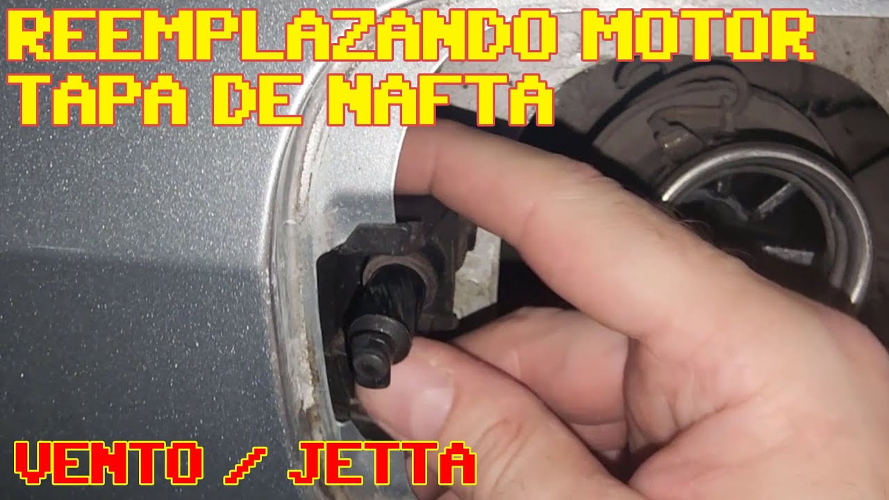 VW jetta / Vento - Reemplazando cerradura tapa de nafta / Replacing Fuel filler cap