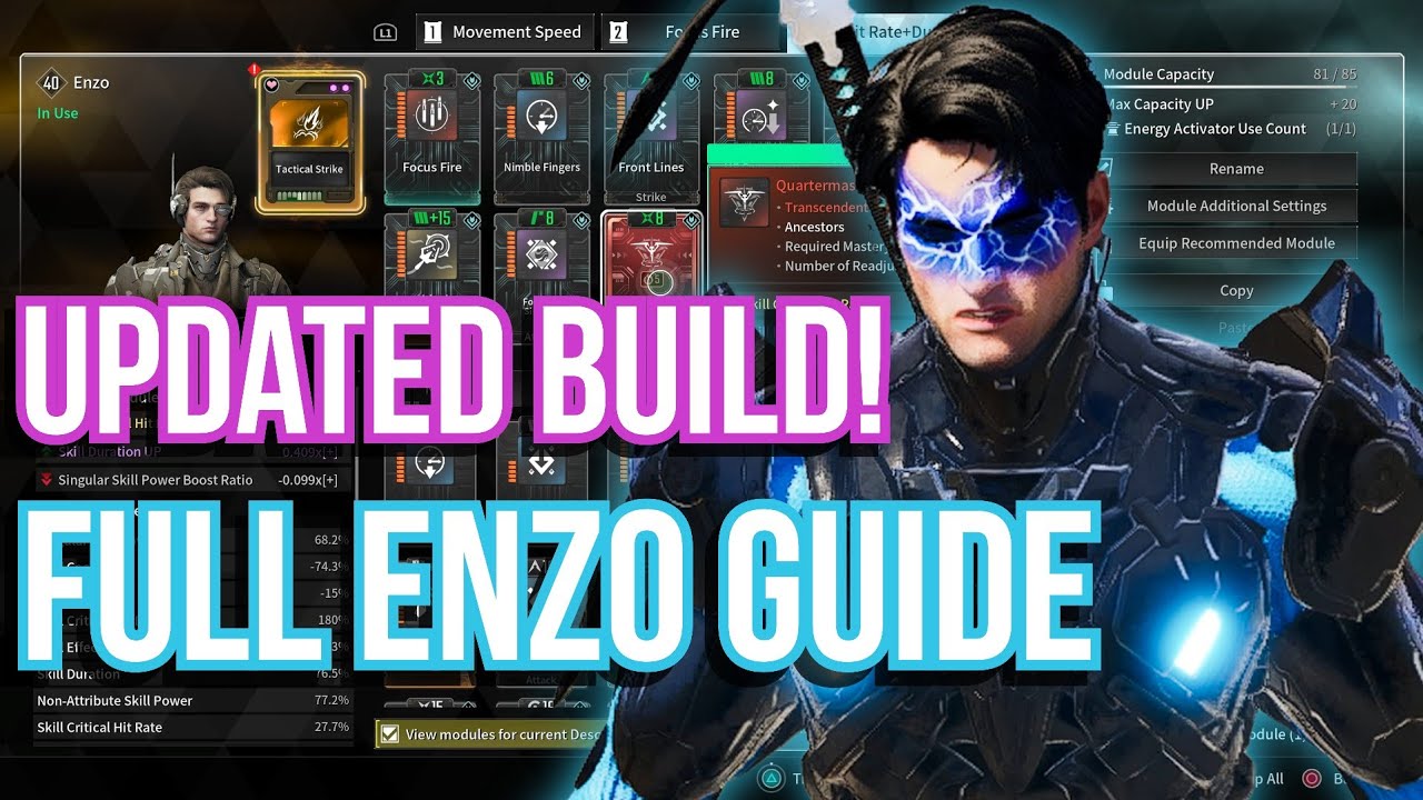 BUFFED Enzo is Awesome! Guide 2.0 For Breach Tracking I The First Descendant