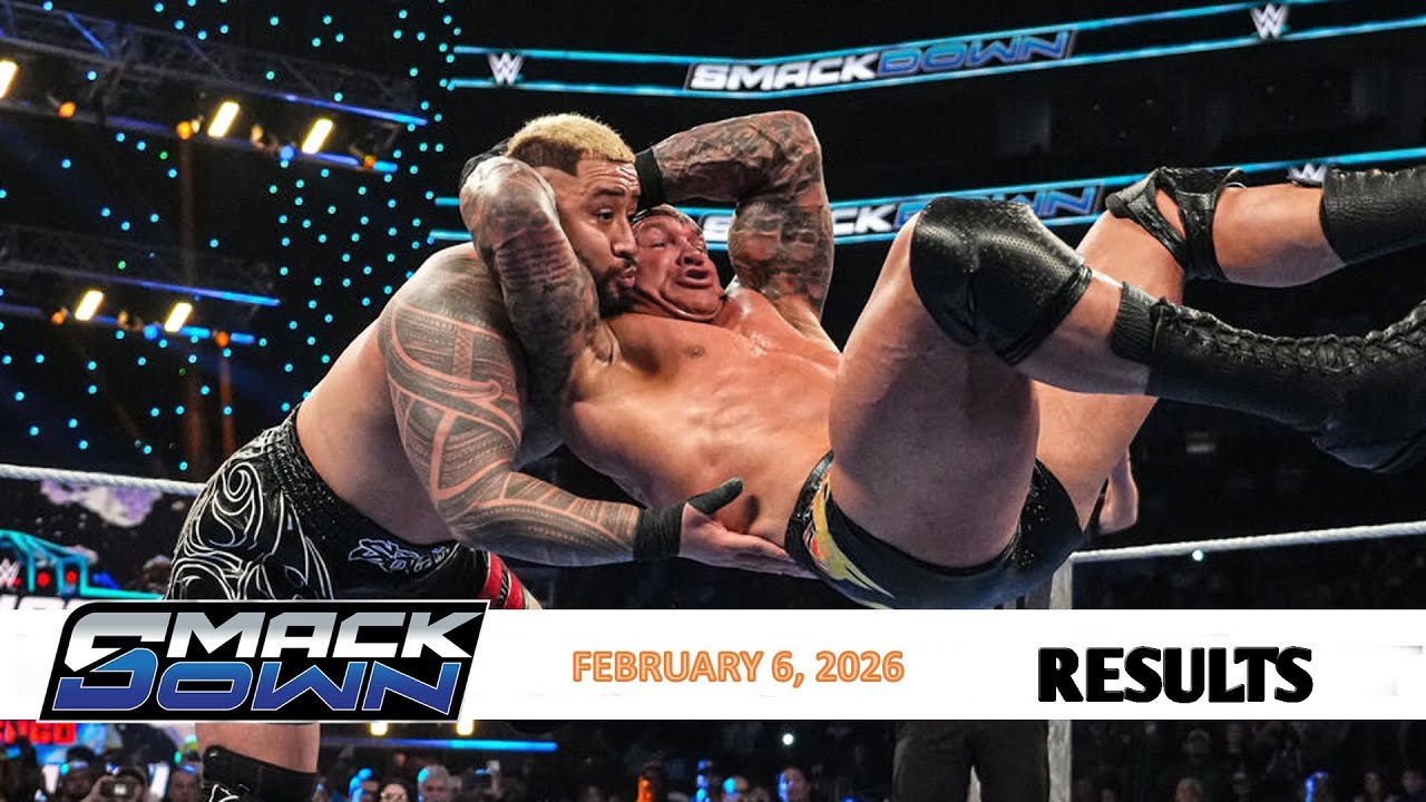 WWE SMACKDOWN 6 FEBRUARY 2026 RESULTS #wwesmackdown #wwe #smackdown