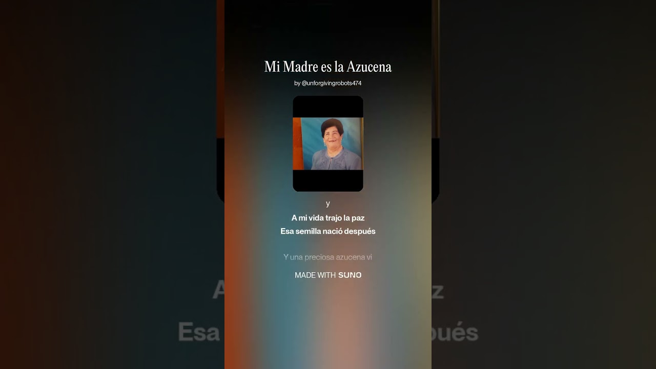 Mi Madre es la Azucena