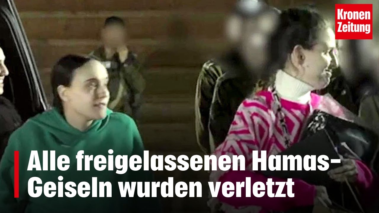 Alle freigelassenen Hamas-Geiseln wurden verletzt | krone.tv NEWS