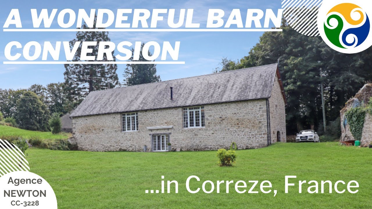 SOLD - FRENCH PROPERTY FOR SALE - A wonderful  barn conversion in Correze countryside, France