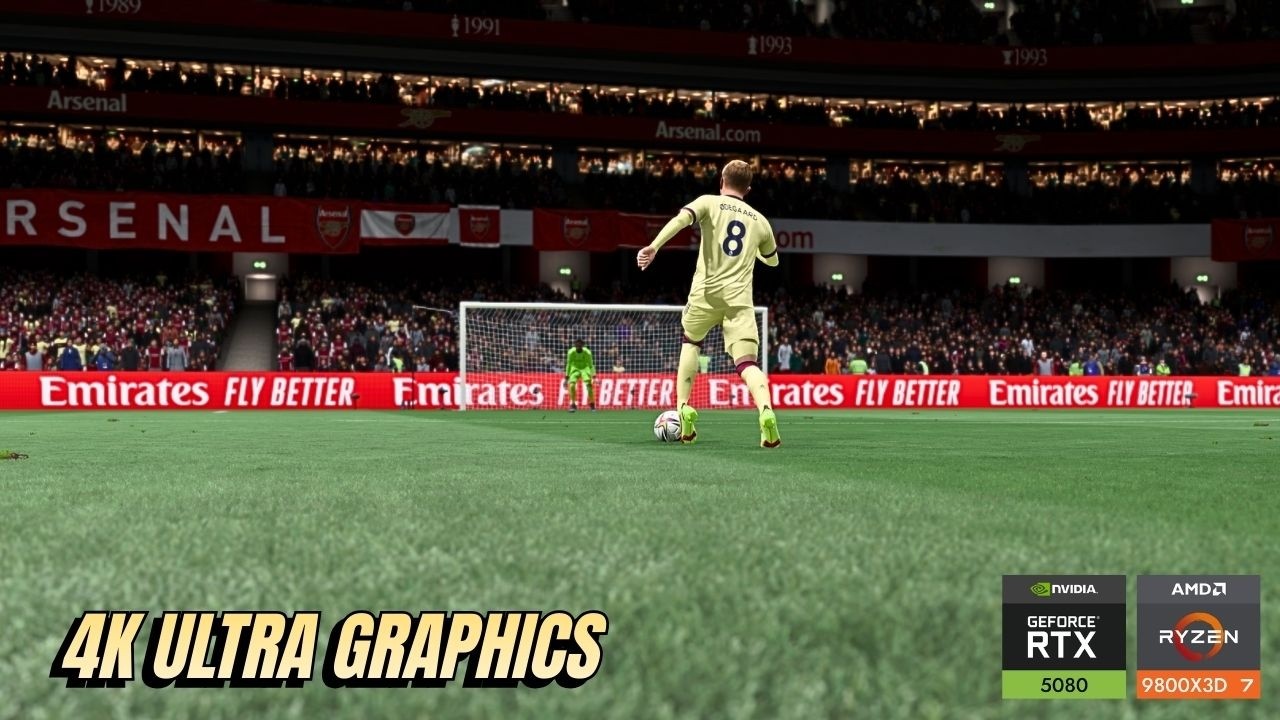 FIFA 22 в разрешении 4K с ультра-настройками | Реалистичный геймплей на ПК