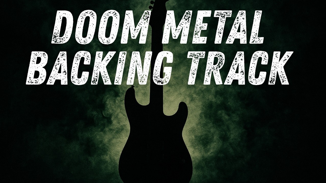 HEAVY Doom Metal Backing Track – Crushing Drop D Riffs