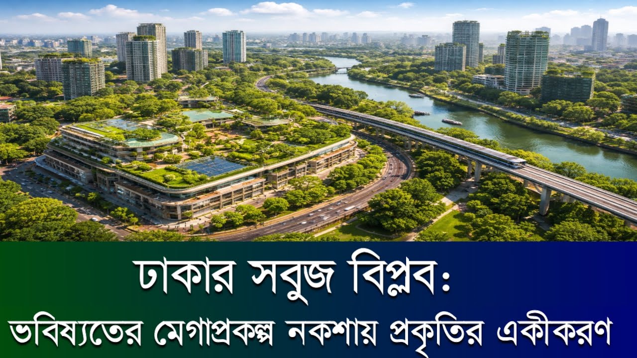 Dhaka's Green Revolution Integrating Nature into Future Megaproject Design