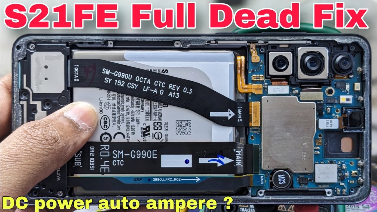 Samsung S21 FE Not Turning On | Samsung S21 FE Dead Problem Solution