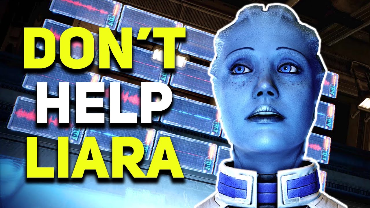 Mass Effect 3 — Что, если вы не поможете Лиаре стать Теневым Посредником в ME2? (Уникальный диалог)