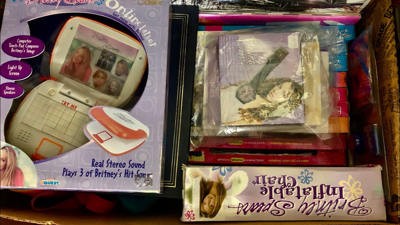 Britney Spears Collection 03 : Rare! Britney Merchandise circa 1999 to 2014 #BritneyHaul