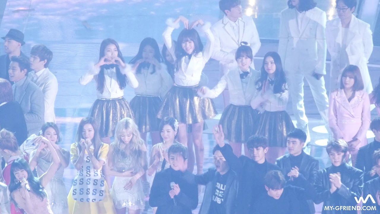 151230 여자친구(GFRIEND) - 합동무대 & 클로징 & 퇴장 @KBS 가요대축제 직캠/Fancam by -wA-