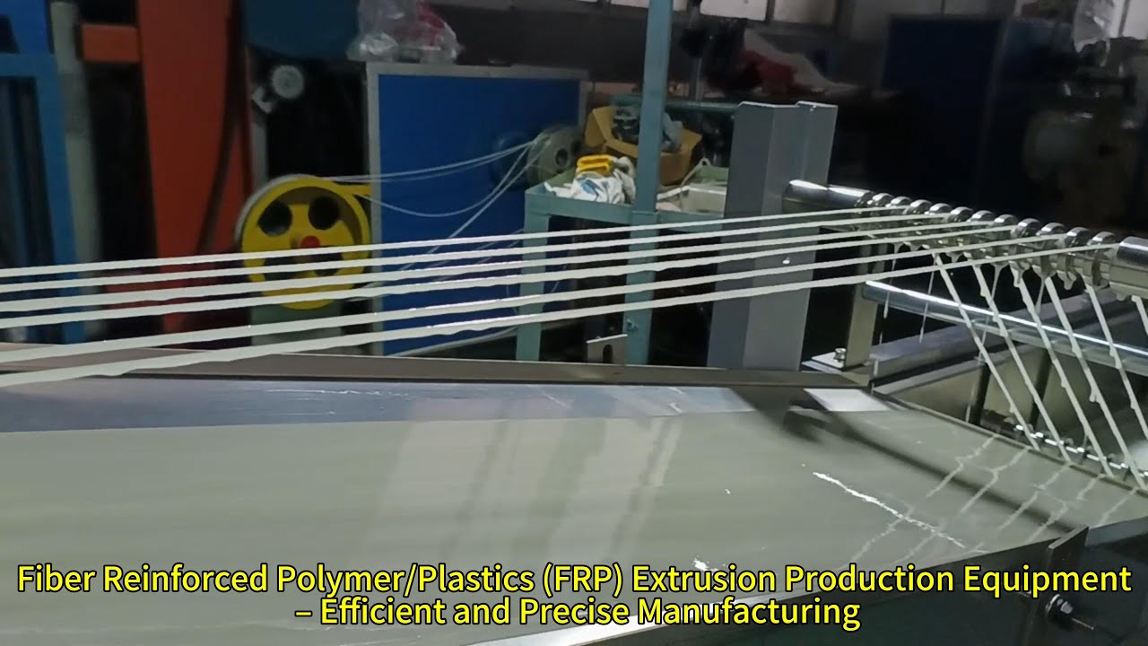 Fiber Reinforced Polymer/Plastic (FRP) Pultrusion Production Equipment