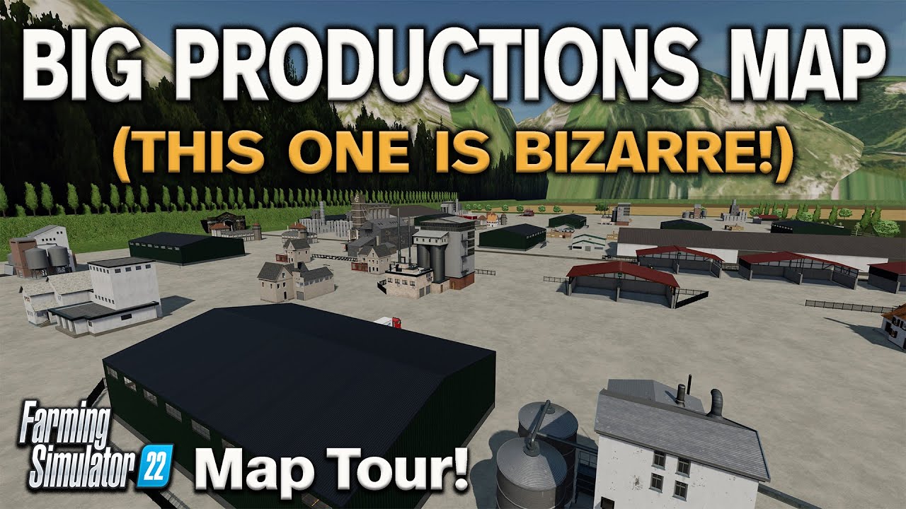 CONTROVERSIAL OPINION!! &ldquo;BIG PRODUCTIONS MAP&rdquo; FS22 MAP TOUR! | NEW MOD MAP! (Review) PS5.