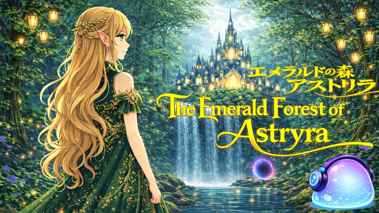 Portal to the Emerald Forest of Astryra | Fantasy Ambience Music for Relax, Study & Sleep (4K)